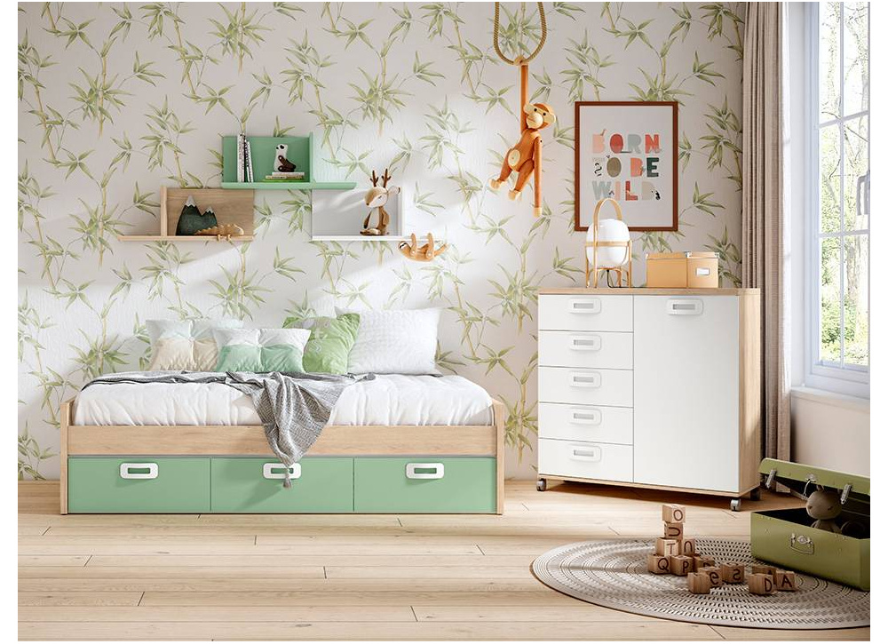 CAMA NIDO CAJONES CLEO 