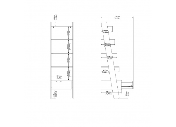 ESTANTERÍA CON CAJÓN TAK