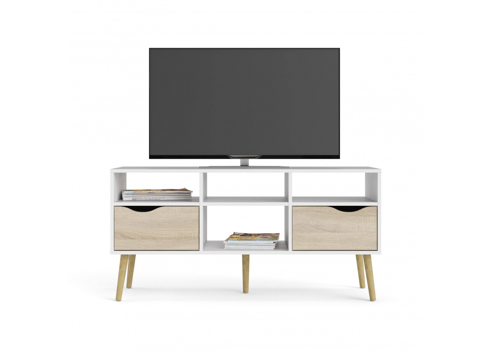 MESA TV CAJONES Y HUECO TAK