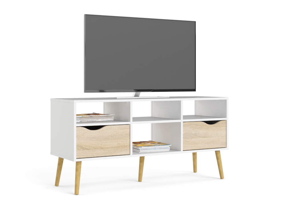 MESA TV CAJONES Y HUECO TAK