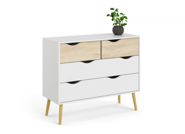 Confortável quatro Gavetas de Tak