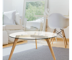 MESA DE CENTRO REDONDA TERUEL