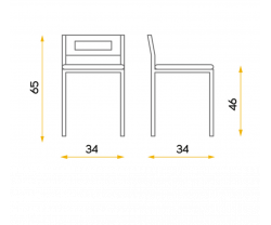 TABURETE CON RESPALDO MINI TORI