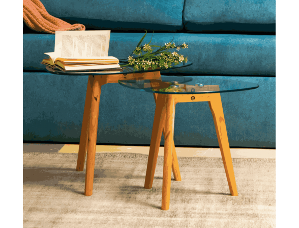 CONJUNTO DOS MESAS SIDNEY