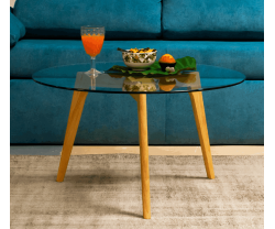 MESA DE CENTRO REDONDA TERUEL