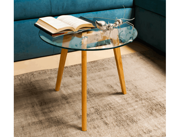 MESA DE CENTRO REDONDA TERUEL