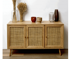 APARADOR TRES PUERTAS RATAN LOMBOK