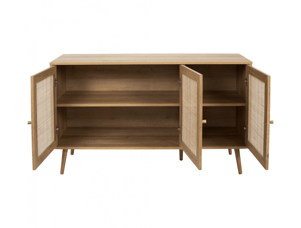 APARADOR TRES PUERTAS RATAN LOMBOK