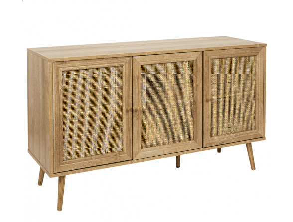 APARADOR TRES PUERTAS RATAN LOMBOK