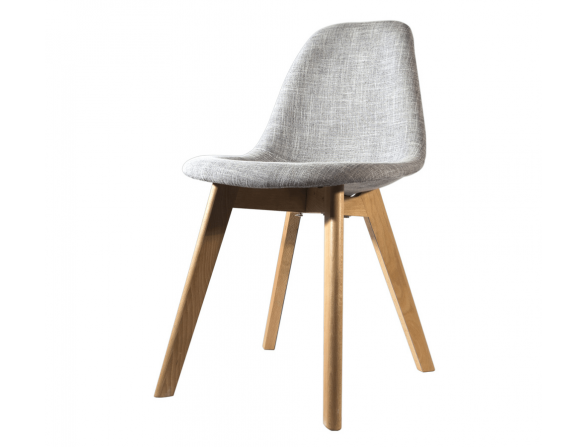 SILLA NORDICA TAPIZADA VILNIUS