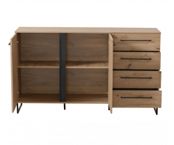 Aparador 2 puertas y 4 cajones SARD