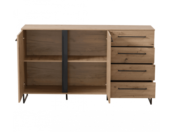 Aparador 2 puertas y 4 cajones SARD