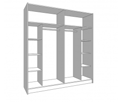 Armario puertas correderas SIERRA