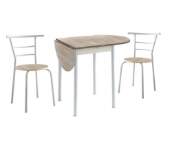 CONJUNTO COCINA MESA+2 SILLAS TEVA CONJUNTO COCINA MESA+2 SILLAS TEVA