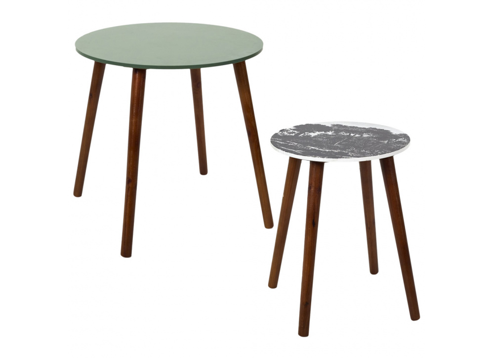 Set de 2 mesas nido TANGER