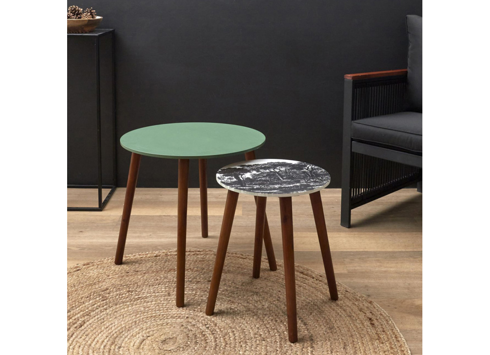 Set de 2 mesas nido TANGER