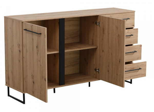 Aparador 2 puertas y 4 cajones SARD Aparador 2 puertas y 4 cajones SARD