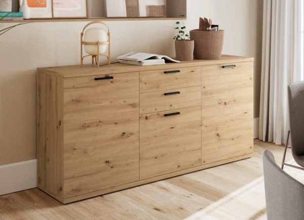 Aparador com 3 ou 4 portas e 2 gavetas ATLANTIS