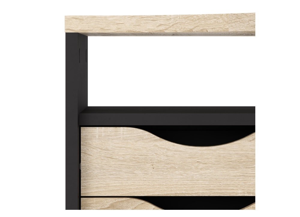 Mesa escritorio rincón cajones FIRE