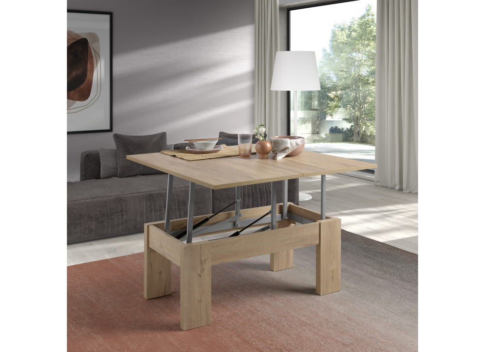 Mesa de centro convertible en comedor NOVAK