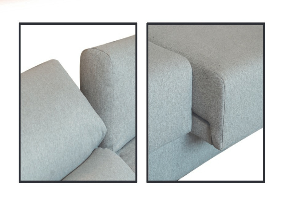 Sofá de 2 plazas deslizante y reclinable EVER