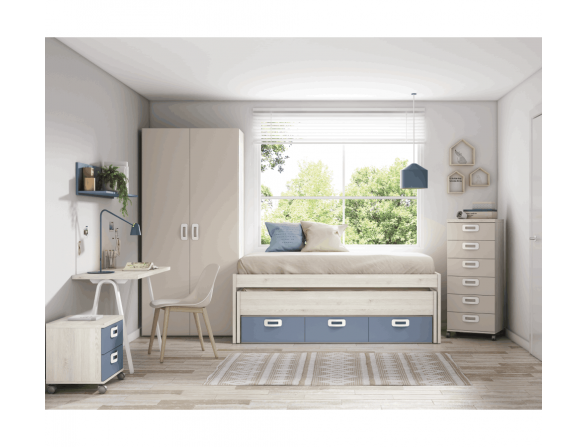 ARMARIO 2 PUERTAS CLEO