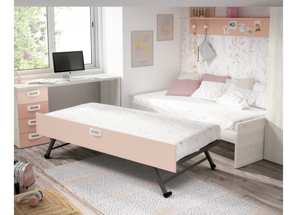 Cama nido con somier de arrastre CLEO