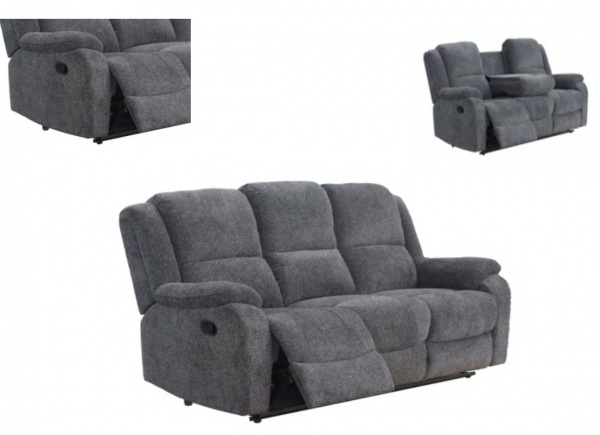 Sofá 3 plazas con dos asientos relax SOLAR Sofá 3 plazas con dos asientos relax SOLAR