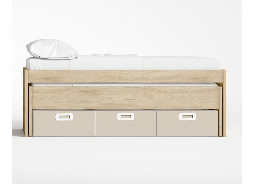 Compacto 2 camas y 3 cajones CLEO