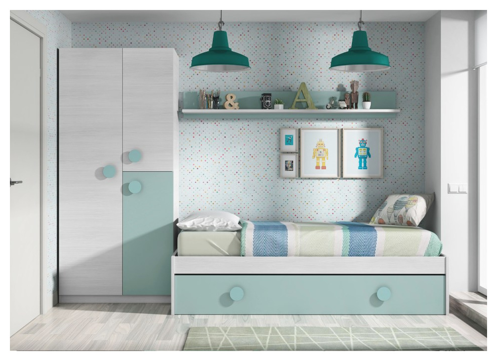 Dormitorio juvenil completo FREEMAN