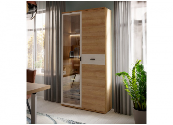 Vitrina alta com leds HAROLD