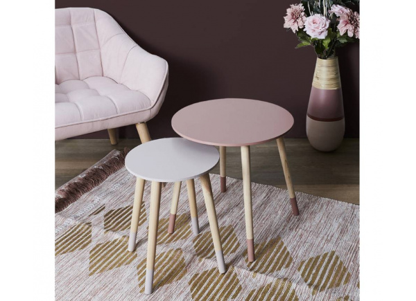 Set de 2 mesitas nido LEA