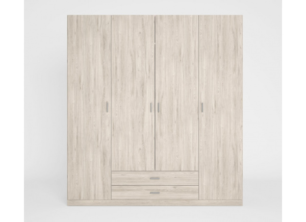 Armario 4 puertas y 2 cajones TREVI