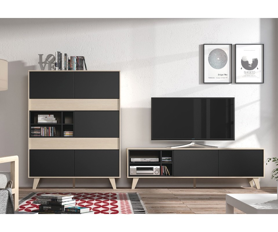 Muebles para tv Muebles para televisor y equipo de sonido modernos