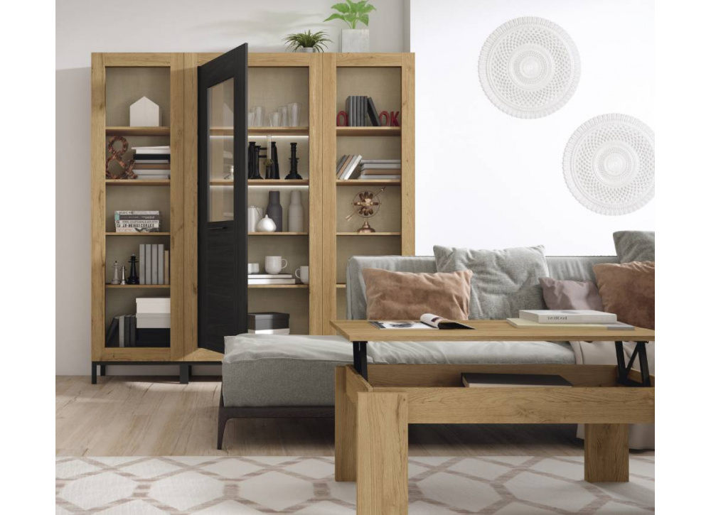 Composición de almacenaje para salón KINGHAM