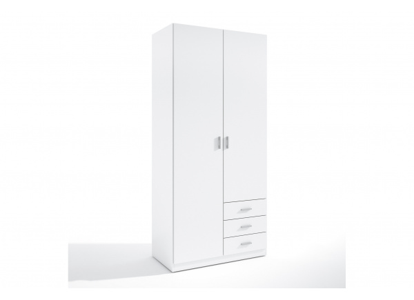 Armario 2 puertas y 3 cajones TREVI