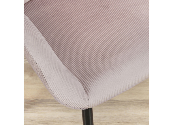 Butaca nórdica tapizada JULIETA