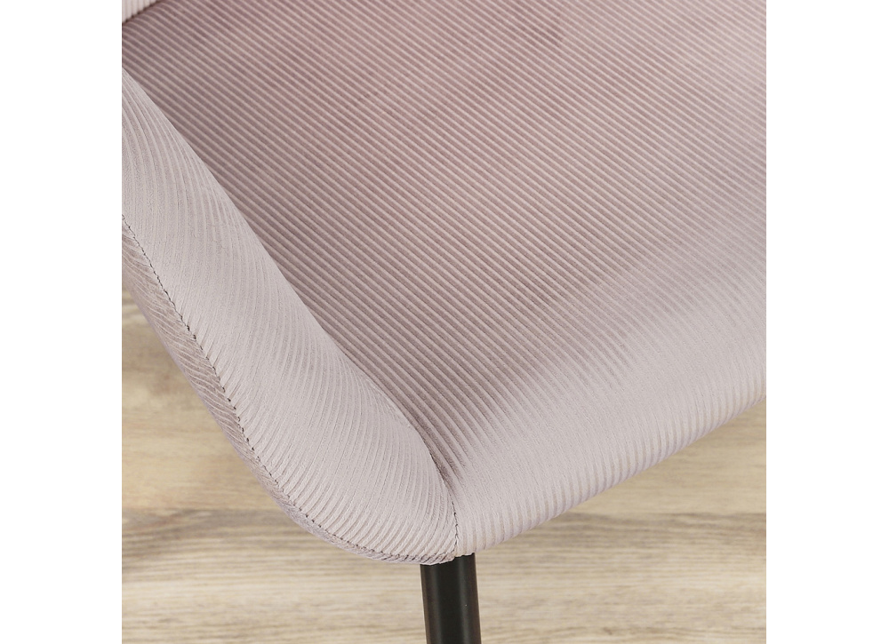 Butaca nórdica tapizada JULIETA