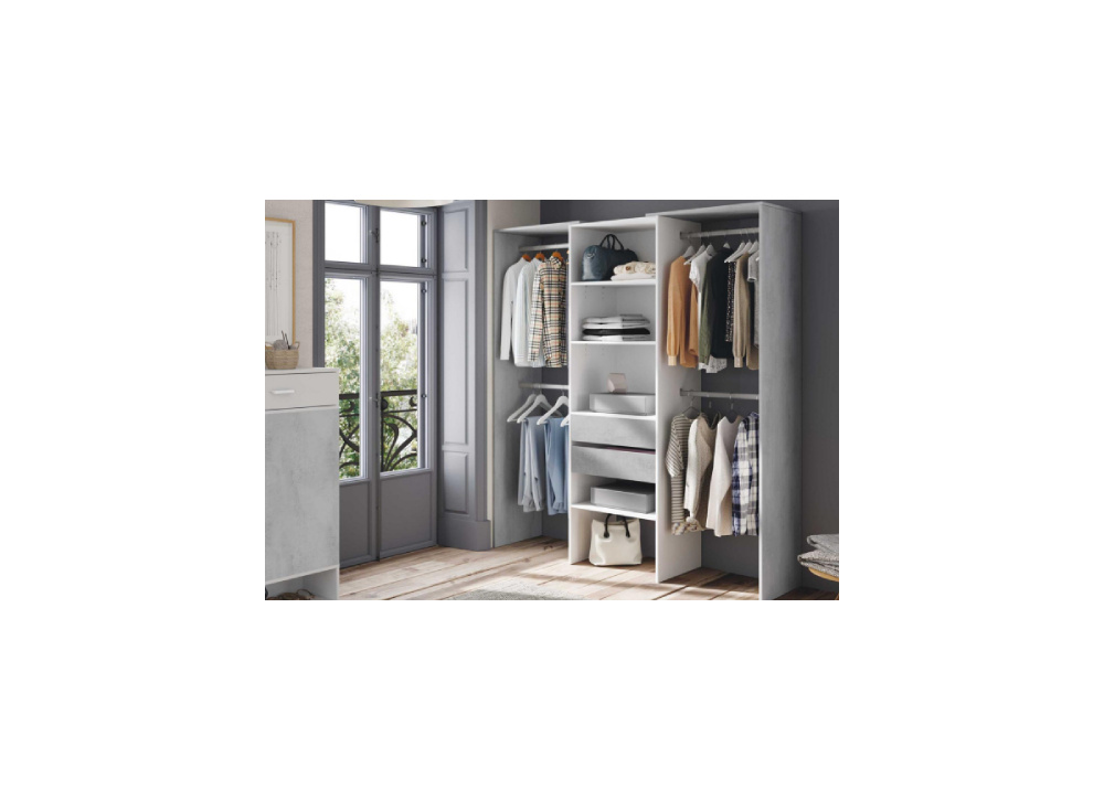 VESTIDOR ARMARY COM 2 CAJONES E 4 GRÁTIS