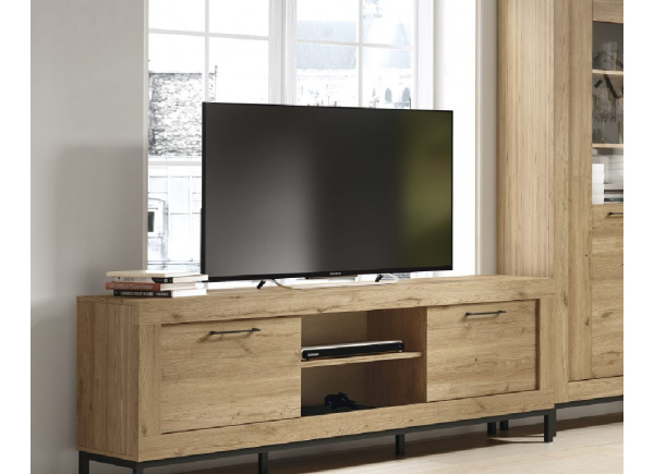 Mueble para salón color madera HALLBY