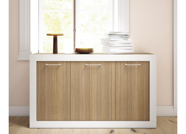 Aparador rayado 3 puertas WELLS