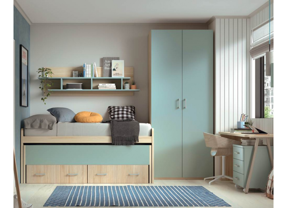 Bloco de gavetas para mesa de estudo CORBAN SUITE