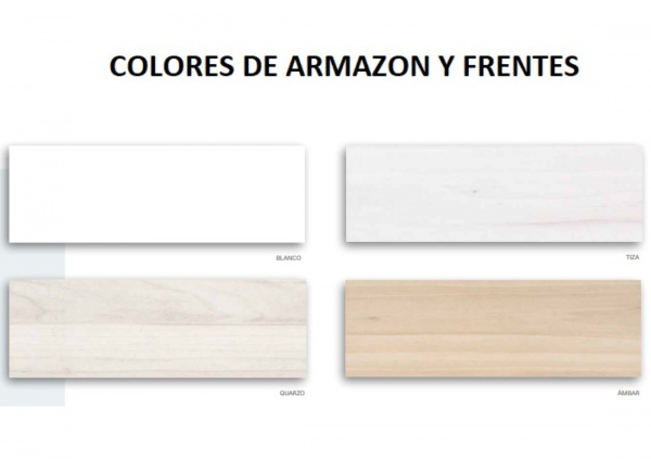 Dormitorio juvenil completo corban PLUS