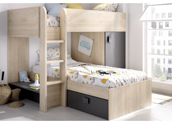 Dormitorio tren reversible CONVER Dormitorio tren reversible CONVER