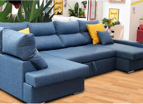 Sofá cama doble chaise longue CALIFORNIA