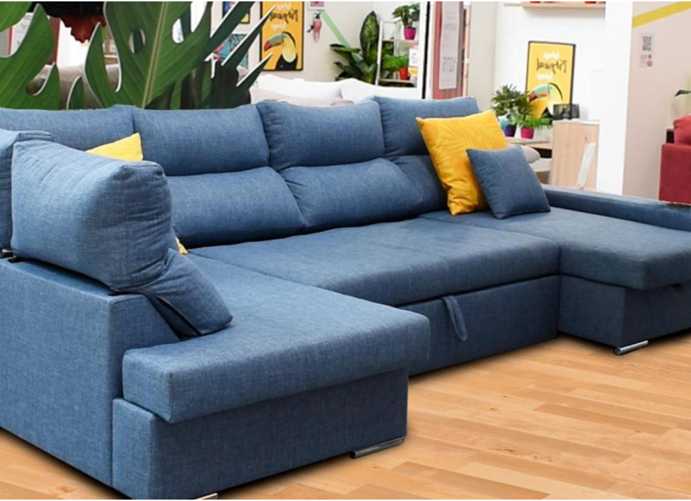 Sofá cama doble chaise longue CALIFORNIA