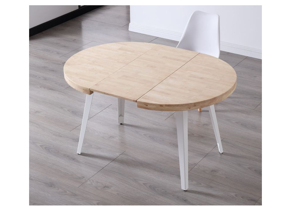 Mesa de comedor redonda extensible EIRE