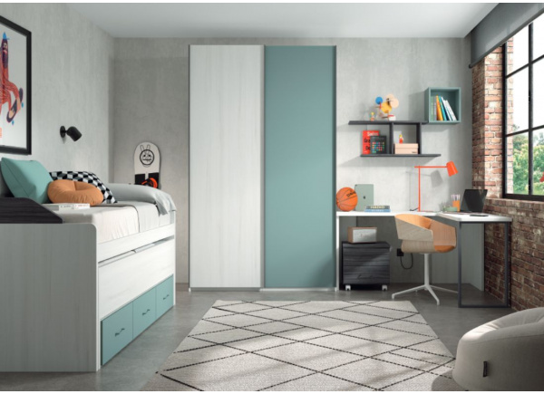 Armario de puertas correderas CORBAN PLUS