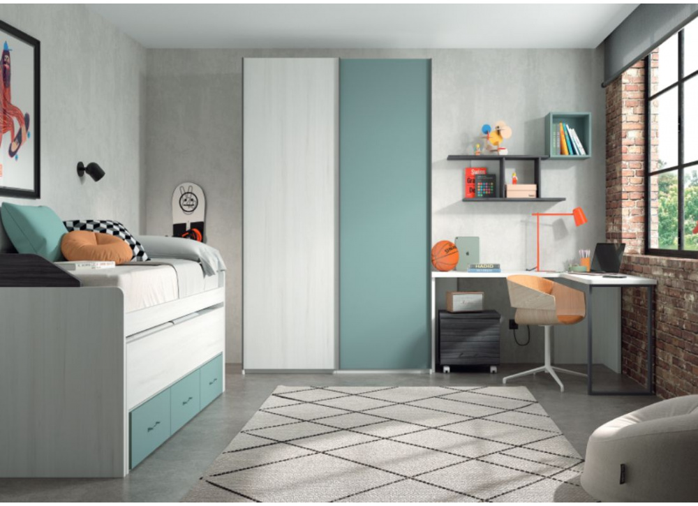 Armario de puertas correderas CORBAN PLUS