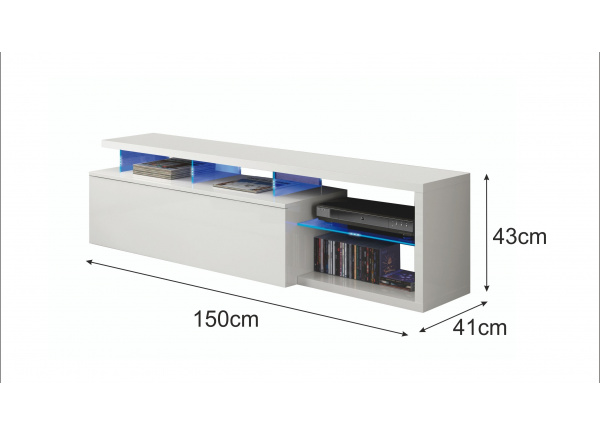 Mueble para TV con leds Ligthen